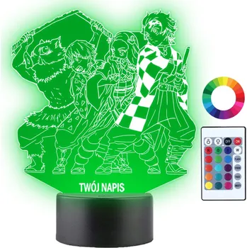 Lampička Plexido vícebarevná Noční lampa