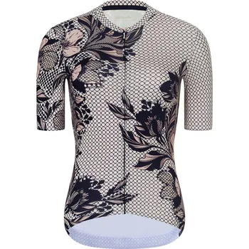 cyklistický dres RIVANELLE Cyklistický dres s krátkým rukávem - BAROC - šedá L