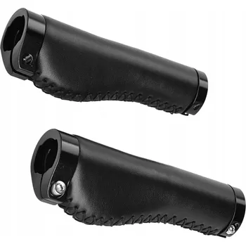 Příslušenství pro čtečku elektronické knihy KOŽENÉ GRIPY NA KOLO ČERNÉ 137MM