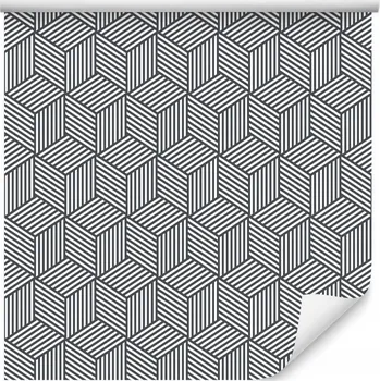 Fototapeta Tapeta Geometrické tvary Čtverce Dekorace 3D