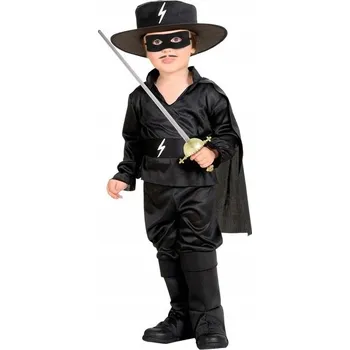 Karnevalový kostým KOSTÝM ZORRO ZORRA MUSZKiETER 7 ELEMENTŮ 104