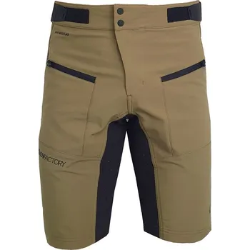 Cyklistické kalhoty Kraťasy - HAVEN Factory Air HMS zkrácené - Khaki L