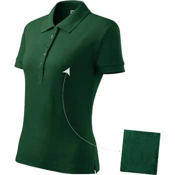 Cotton polokošile dámská dark green XL