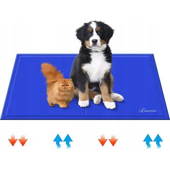 Pelíšek pro psa LAUVA CHLADICÍ PODLOŽKA PELÍŠEK PODLOŽKA PRO PSA KOČKU 65x50cm