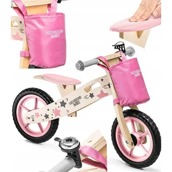 Odrážedlo Odrážedlo Gordon G202 12" modré, růžové, šedé