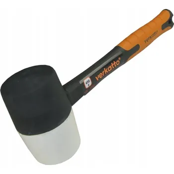 Kladivo Gumová palička Verkatto černo-bílá