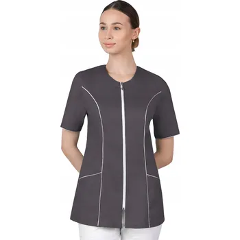 Podprsenka Dámská ochranná zástěra na zip s vícebarevným zdravotnickým sakem 173J vel. 48