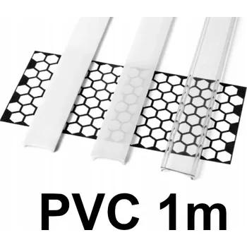 Příslušenství pro LED osvětlení KRYT PRO LED PROFILY 1M A B C D G H Y Z X - PVC