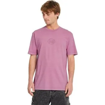 Oblečení a móda Volcom pánské tričko Handstone Pw Steel Purple | Fialová | Velikost XL | 100% bavlna