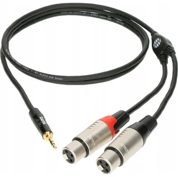 Audio kabel XLR kabel - 3,5 mm jack Klotz KY8-300 3 m