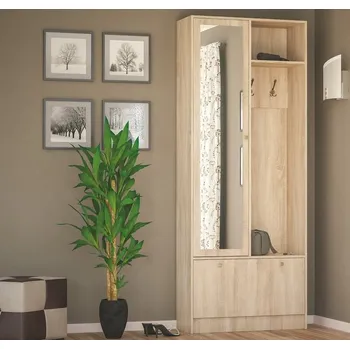 Předsíňová stěna Předsíňová stěna LAVERO, dub sonoma + vyzvednutí ZDARMA