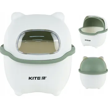 Odpadkový koš ODPADKOVÝ KOŠ NA STŮL DO KOUPELNY ZELENÝ KOSMOS KITE