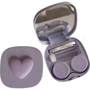 Kontaktní čočky ZÁSOBNÍK NA TEKUTINU POUZDRO NA KONTAKTNÍ ČOČKY CESTOVNÍ SADA ZRCÁTKO