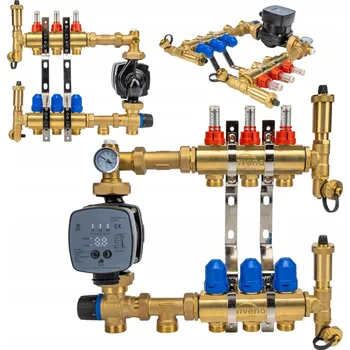 rozdělovač topení Rozdělovač DAMIX pro 3 okruhy