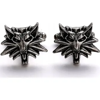 Manžetový knoflíček VLK Zaklínač manžetové knoflíčky na košili