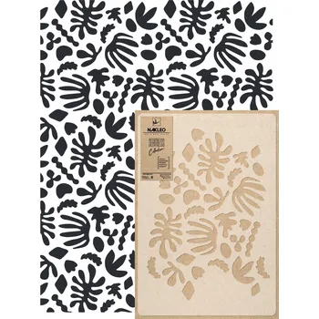 Tapeta Šablona Malířská OPAKOVANÁ Opakovaně Použitelný 59x95cm TAPETA Květiny MATISSE