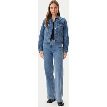 Pánská bunda Tommy Jeans Jeansová bunda DW0DW20570 Modrá Regular Fit XS