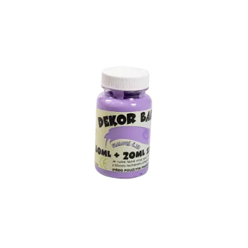 Speciální výtvarná barva DEKOR barva 100g fialová lila č.22 69922