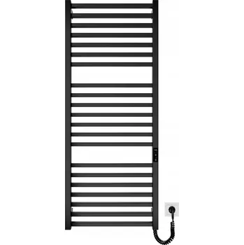 Radiátor Elektrický koupelnový radiátor Mario Radiators 255 W 530 x 1170 mm černý