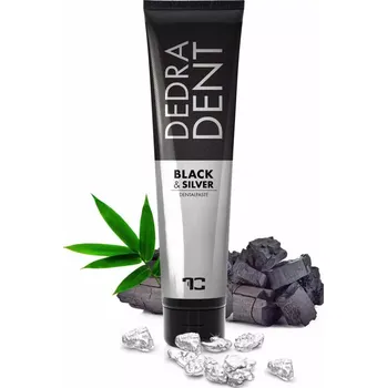 zubní pasta Přírodní zubní pasta s ionty stříbra a aktivním uhlím z bambusu 100ml