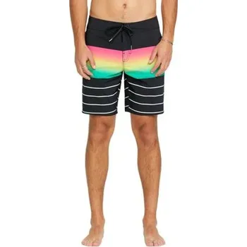 Pánské plavky Volcom pánské plavky Quarta Fade Mod 19 New Black | Černá | Velikost 36