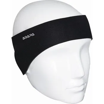 Čepice AGAMA Oboustranná neoprenová čelenka na plavání 52 cm MODRÁ|ČERNÁ