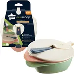 Tommee Tippee Easy Misky s víčkem a lžičkou 6m+ 2ks