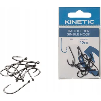KINETIC HÁČKY S DRŽÁKEM NÁSTRAHY 1/0 - 10 Ks