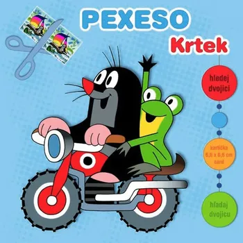 Pexeso AKIM Hra Pexeso Krtek (Krteček) maxi kartičky *SPOLEČENSKÉ HRY* | AS22