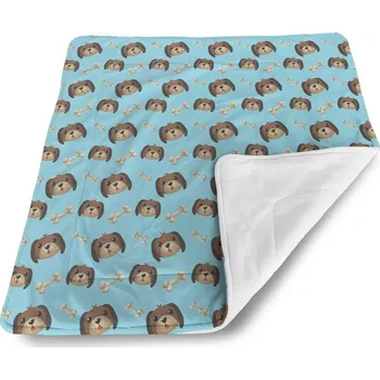 deka Sablio Dětská deka pro miminko Pejsek s kostí - 80x100 cm