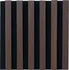 akustický panel Egibi Akustický panel s černým podkladem 270 x 30 cm 1 ks tmavý dub