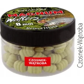 Boilies Kukly DRAGON MAGNUM Wafters ČESNEK LIVER