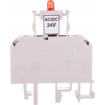 SIMET 13202992 - Pojistková svorka 2,5mm2 šedá 6,9A pro pojistky 5x20mm ZUB 1-2.5