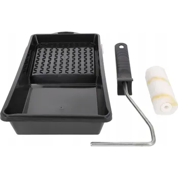 Sada na malování Karakal 10 - váleček 10 cm + držadlo + vanička NABU