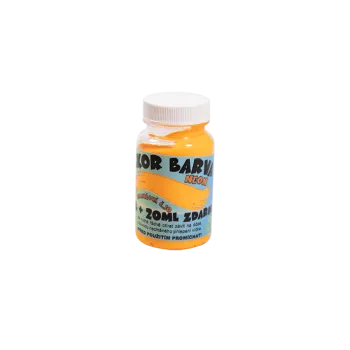 Speciální výtvarná barva DEKOR barva 100g neon oranžová č.10 69910