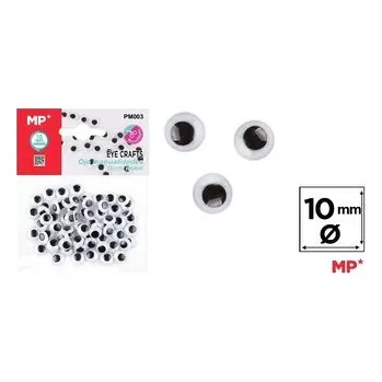 Set školních potřeb Oczy ruchome samoprzylepne 10mm