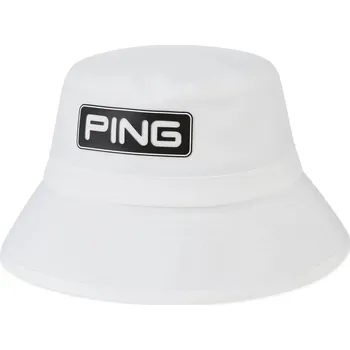 Klobouk Ping klobouk Bucket 25 - bílý