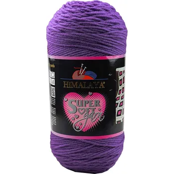 Příze Himalaya Super Soft Yarn 80839 tmavě fialová