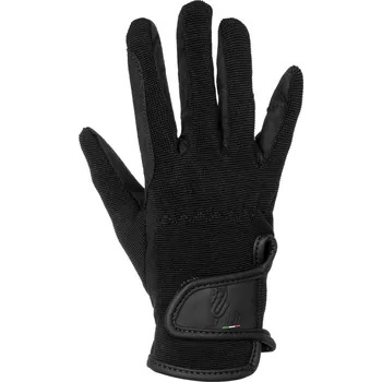 Jezdecké rukavice Umbria Equitazione Rukavice jezdecké Amara Umbria Equitazione, černé L