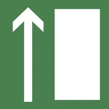 samolepka Velkoformátová tabulka – Úniková cesta nahoru