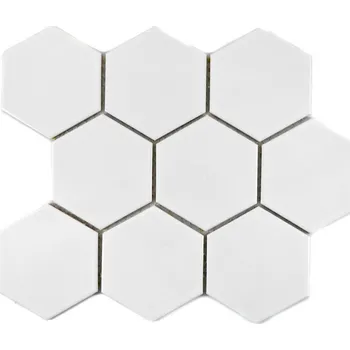 Keramická mozaika WzorcowniaStudio 25,6 x 29,55 cm bílá