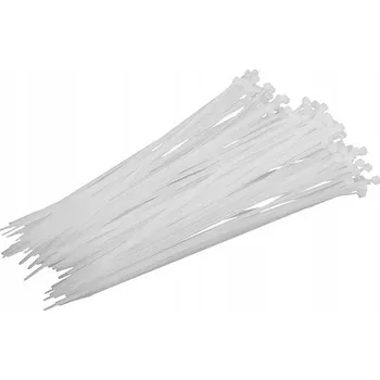 Stahovací páska Stahovací pásky na kabely - zip bílé 3,6x140 50 Ks .