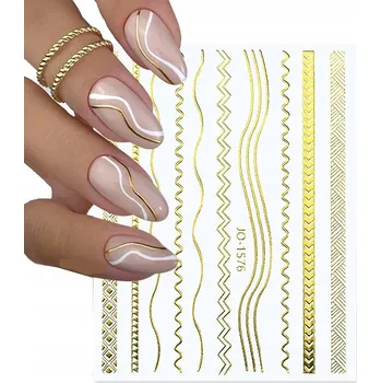 samolepka Samolepky na nehty ManyBeauty