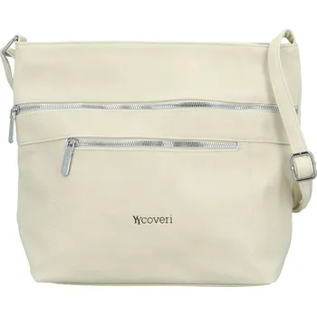 Kabelka Dámská crossbody kabelka krémová - Coveri Aysana krémová