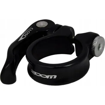 Sedlovka Objímka sedla Zoom AT-109+SQR-162 28,6 mm černá