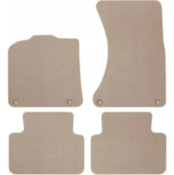 autokoberec Velurové autokoberce s upevněním v sadě Edecor