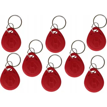Přívěsek Na Klíče Fotopol 125 kHz červená 100 kusů