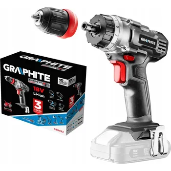 Akumulátorový Aku Šroubovák GRAPHITE 18V 58G022-AD E+
