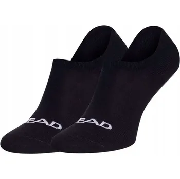 Pánské ponožky PONOŽKY HEAD FOOTIE SOCKS 3 PÁRY ČERNÉ 35-38