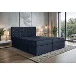 FALCO Postel Hortenzie 180x200 černá s krystaly